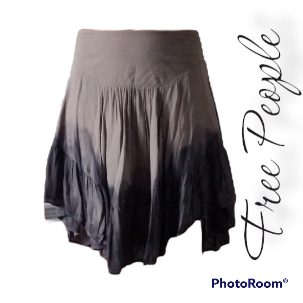 Free people the dye ombre skirt flowy maxi